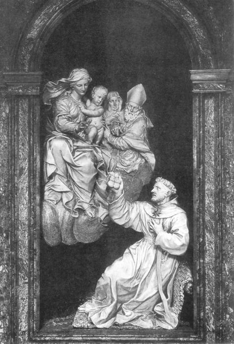 WikiOO.org - אנציקלופדיה לאמנויות יפות - ציור, יצירות אמנות Alessandro Algardi - Vision of St Nicholas