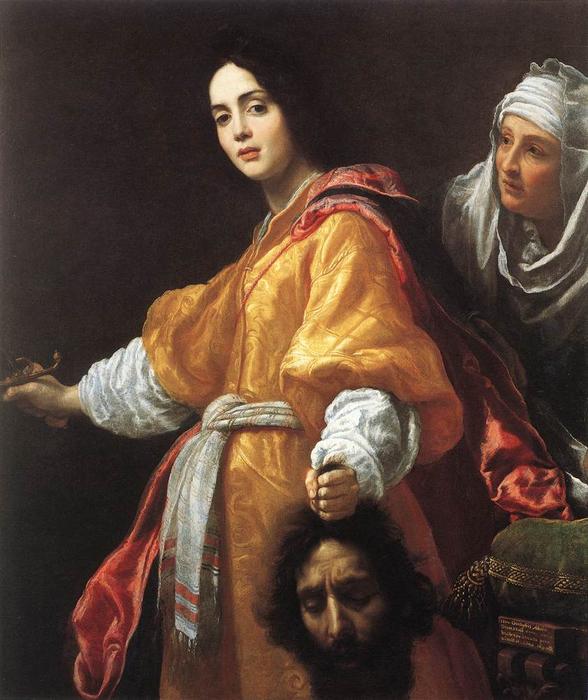 Wikioo.org – L'Enciclopedia delle Belle Arti - Pittura, Opere di Cristofano Allori - judith con l'estensione testa di oloferne