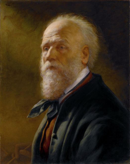 WikiOO.org - Encyclopedia of Fine Arts - Maleri, Artwork Friedrich Ritter Von Amerling - Self-Portrait