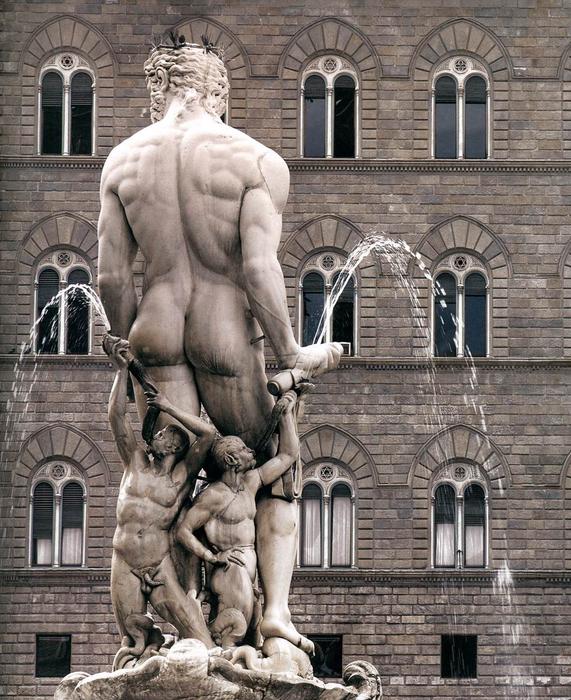 WikiOO.org – 美術百科全書 - 繪畫，作品 Bartolomeo Ammanati - 海王星喷泉