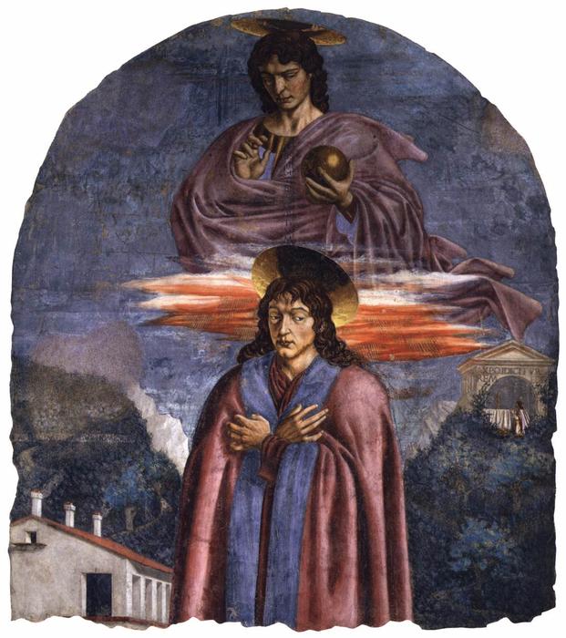 Wikioo.org – L'Enciclopedia delle Belle Arti - Pittura, Opere di Andrea Del Castagno - St Julian e il Redentore