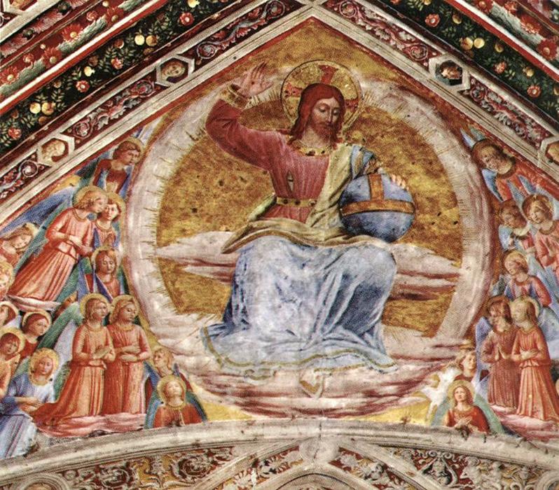WikiOO.org - Encyclopedia of Fine Arts - Lukisan, Artwork Fra Angelico - Christ the Judge