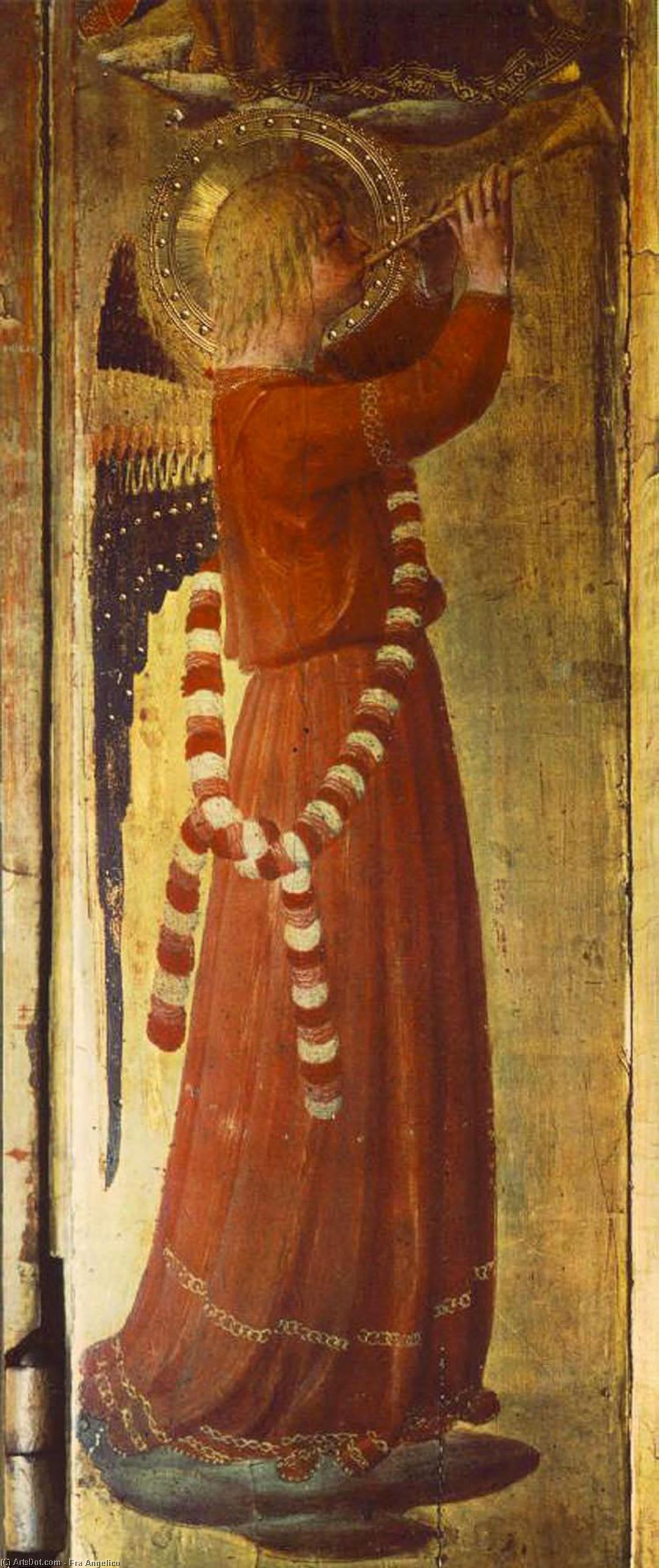 WikiOO.org - Enciclopedia of Fine Arts - Pictura, lucrări de artă Fra Angelico - Linaioli Tabernacle (detail)