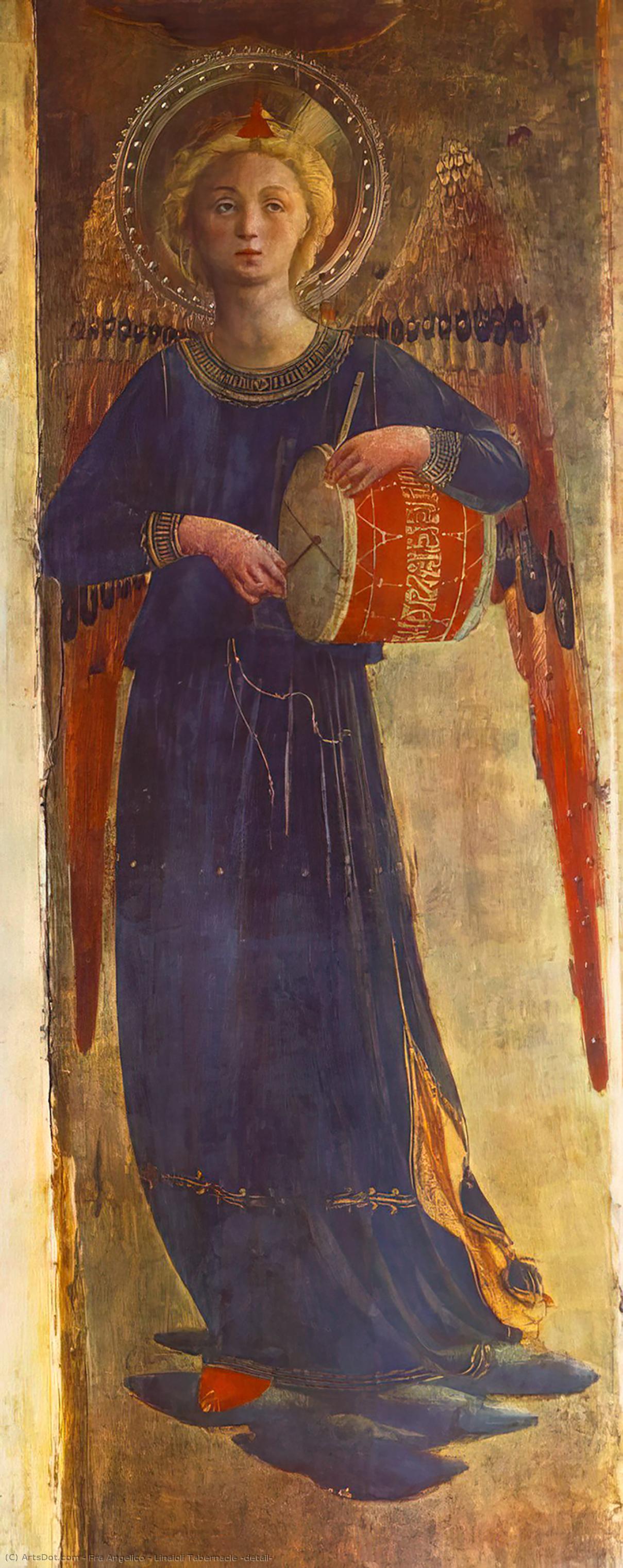 WikiOO.org - אנציקלופדיה לאמנויות יפות - ציור, יצירות אמנות Fra Angelico - Linaioli Tabernacle (detail)