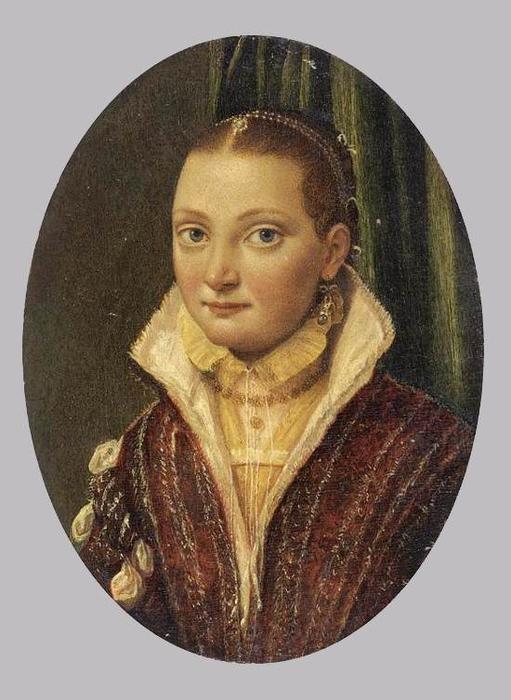 WikiOO.org - אנציקלופדיה לאמנויות יפות - ציור, יצירות אמנות Lucia Anguissola - Portrait of Sofonisba Anguissola