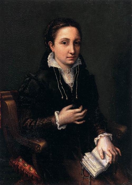 WikiOO.org - 백과 사전 - 회화, 삽화 Lucia Anguissola - Self-Portrait