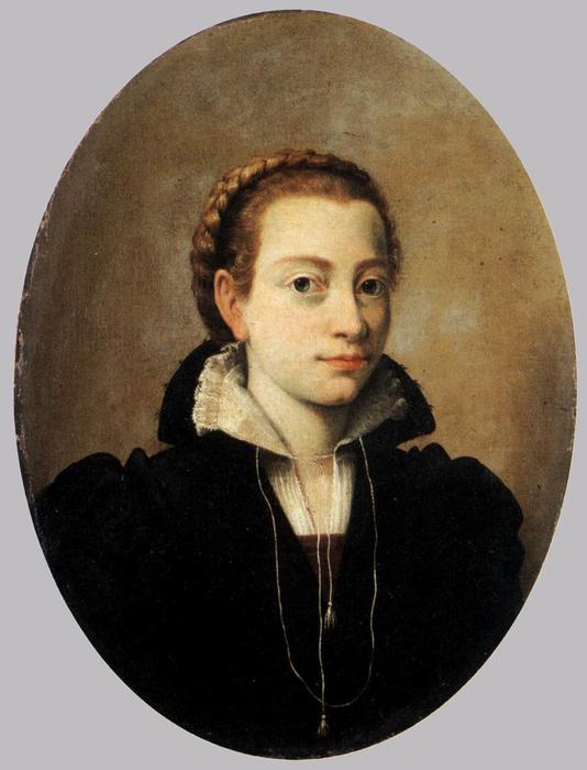 Wikioo.org - The Encyclopedia of Fine Arts - Painting, Artwork by Sofonisba Anguissola - Self-Portrait