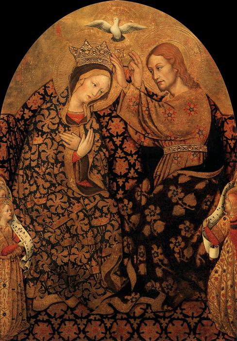 WikiOO.org - Enciclopédia das Belas Artes - Pintura, Arte por Antonio Da Fabriano - Coronation of the Virgin