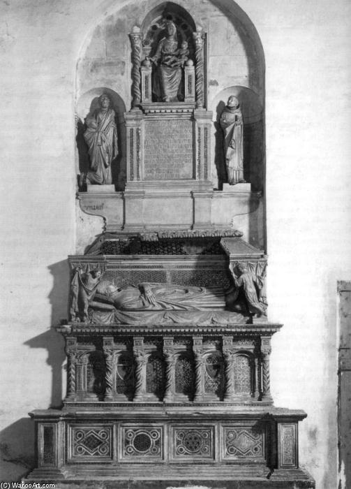 WikiOO.org - Enciclopedia of Fine Arts - Pictura, lucrări de artă Arnolfo Di Cambio - Tomb of Cardinal de Braye