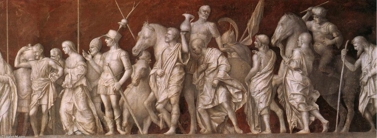 Wikioo.org – L'Enciclopedia delle Belle Arti - Pittura, Opere di Giovanni Bellini - Continenza di Scipione (particolare)