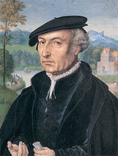 Wikioo.org - The Encyclopedia of Fine Arts - Painting, Artwork by Simon Bening - Self-Portrait