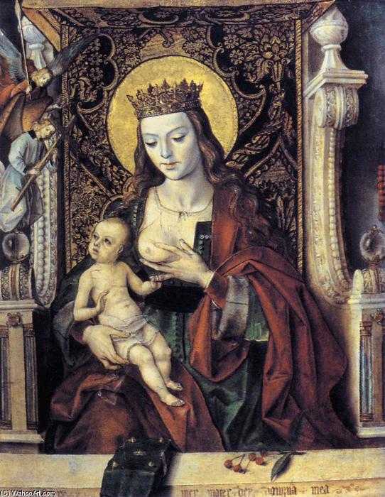 WikiOO.org - Encyclopedia of Fine Arts - Lukisan, Artwork Pedro Berruguete - Virgin and Child