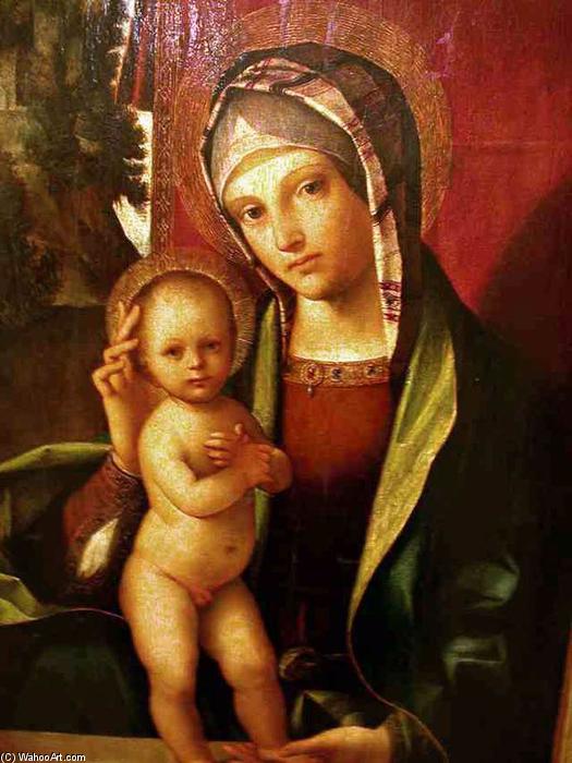 Wikioo.org - The Encyclopedia of Fine Arts - Painting, Artwork by Boccaccio Boccaccino - Virgin and Child