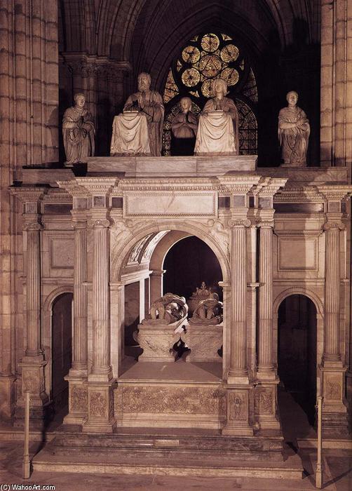 Wikoo.org - موسوعة الفنون الجميلة - اللوحة، العمل الفني Pierre Bontemps - Tomb of Francis I and Claude de France