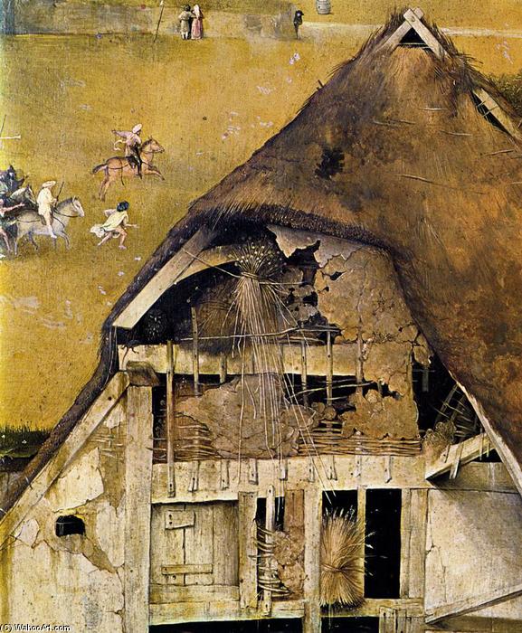 Wikioo.org - Bách khoa toàn thư về mỹ thuật - Vẽ tranh, Tác phẩm nghệ thuật Hieronymus Bosch - Adoration of the Magi (detail)