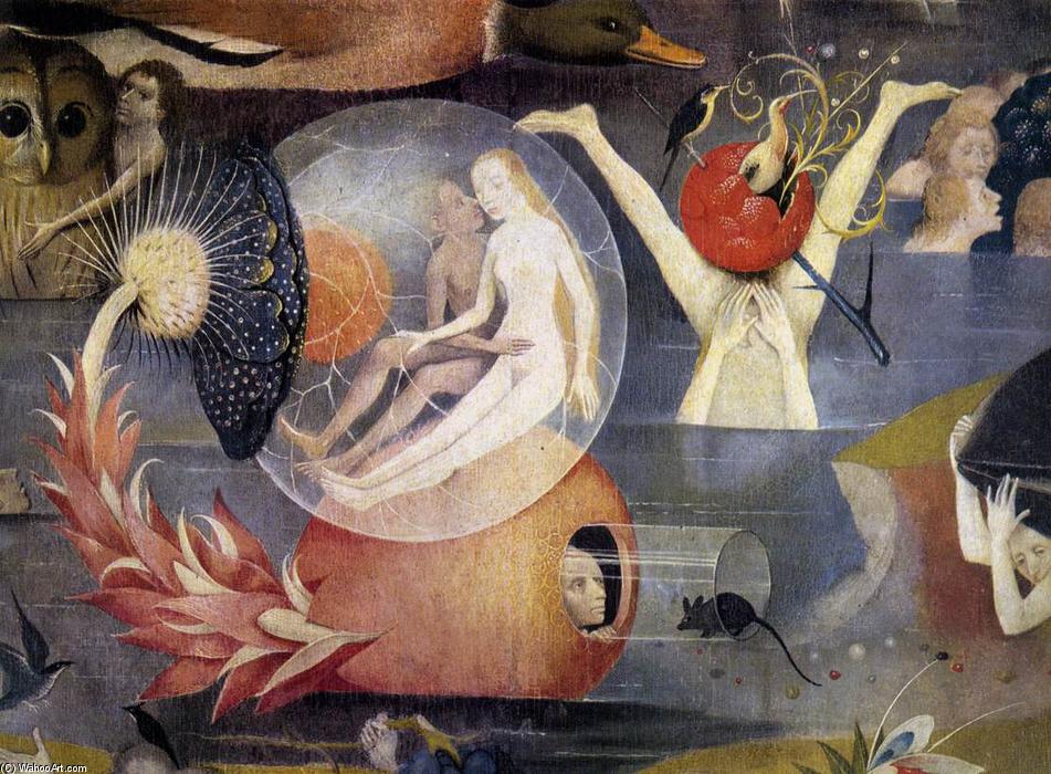 Wikioo.org - Bách khoa toàn thư về mỹ thuật - Vẽ tranh, Tác phẩm nghệ thuật Hieronymus Bosch - Triptych of Garden of Earthly Delights (detail) (9)