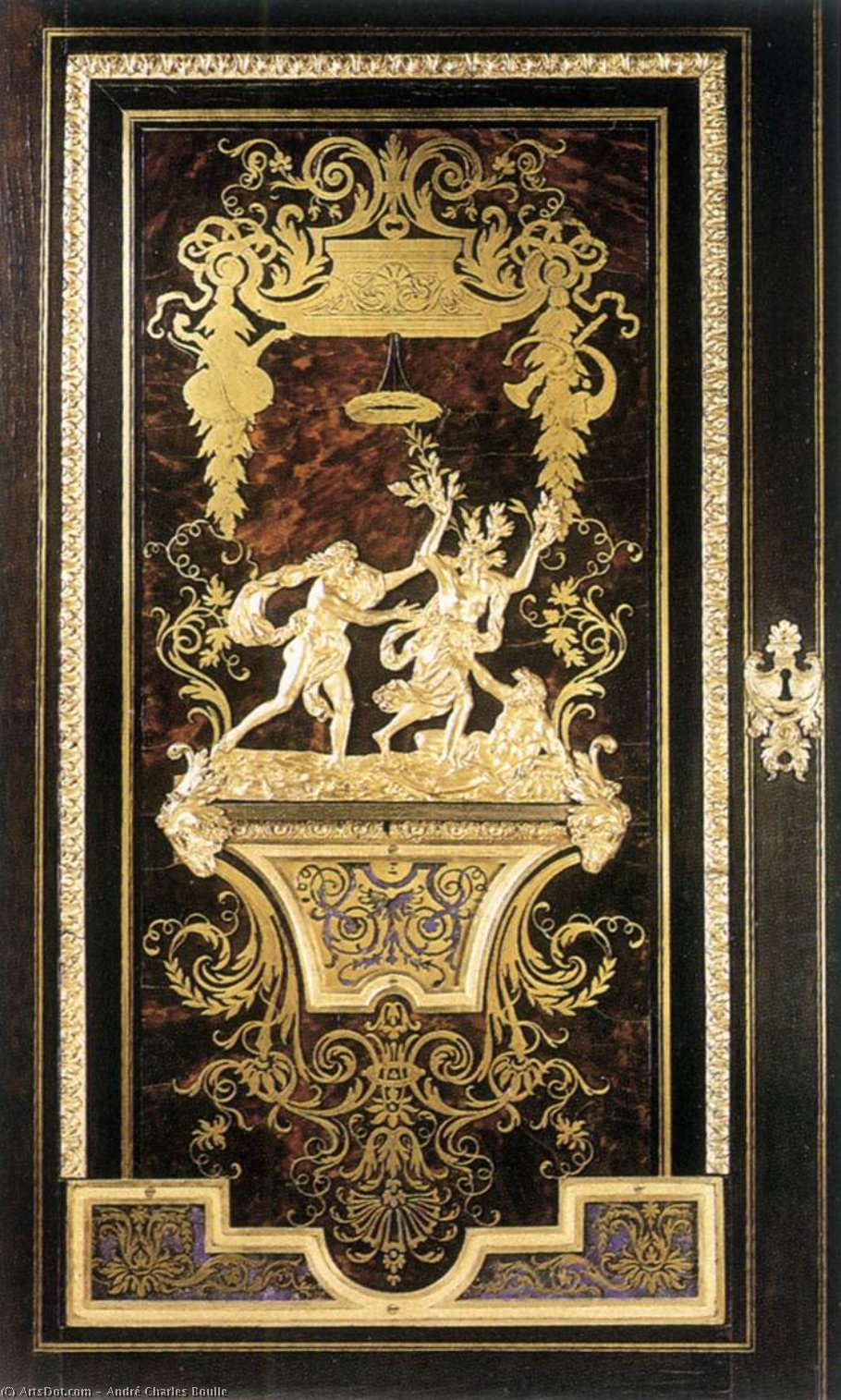 Wikioo.org - The Encyclopedia of Fine Arts - Painting, Artwork by André Charles Boulle - Decorative panel