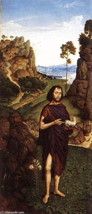 Wikioo.org - The Encyclopedia of Fine Arts - Painting, Artwork by Dieric The Younger Bouts - St John the Baptist