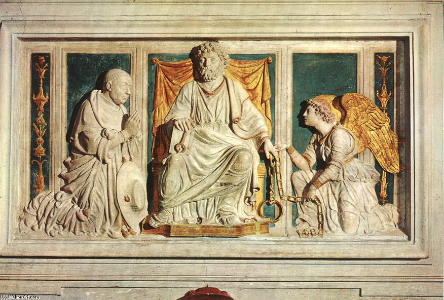 WikiOO.org - 백과 사전 - 회화, 삽화 Andrea Di Cristoforo Bregno - Monument of Cardinal Nicola de Cusa