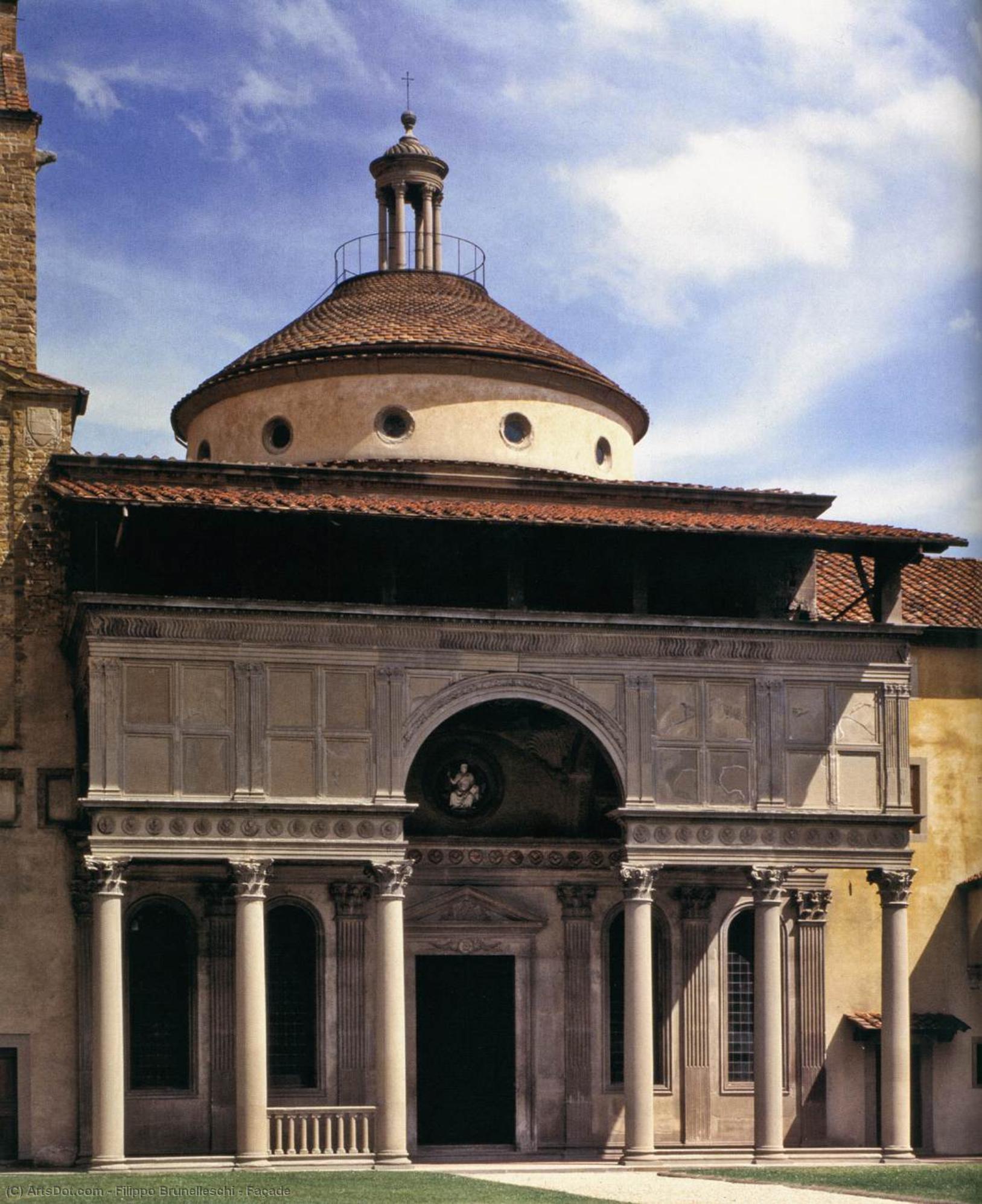 Wikioo.org - The Encyclopedia of Fine Arts - Painting, Artwork by Filippo Brunelleschi - Façade