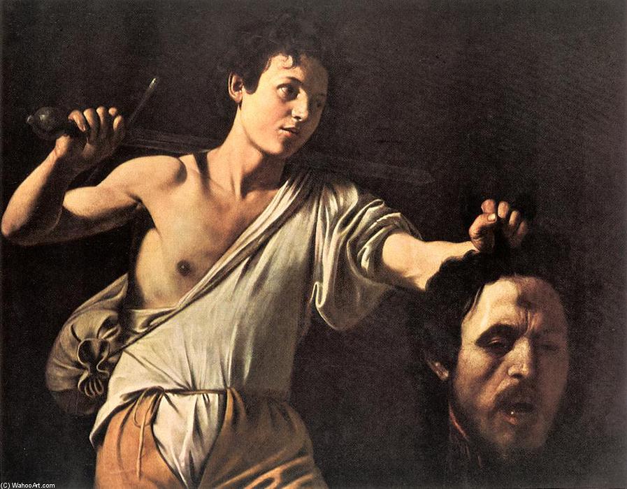 Wikioo.org - The Encyclopedia of Fine Arts - Painting, Artwork by Caravaggio (Michelangelo Merisi) - David