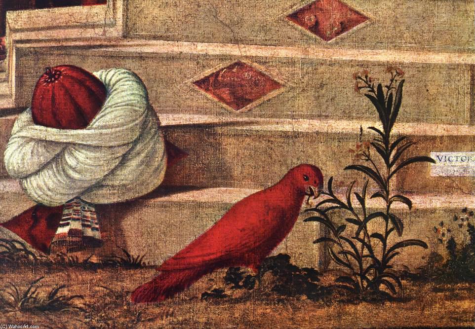 WikiOO.org - Εγκυκλοπαίδεια Καλών Τεχνών - Ζωγραφική, έργα τέχνης Vittore Carpaccio - Baptism of the Selenites (detail)