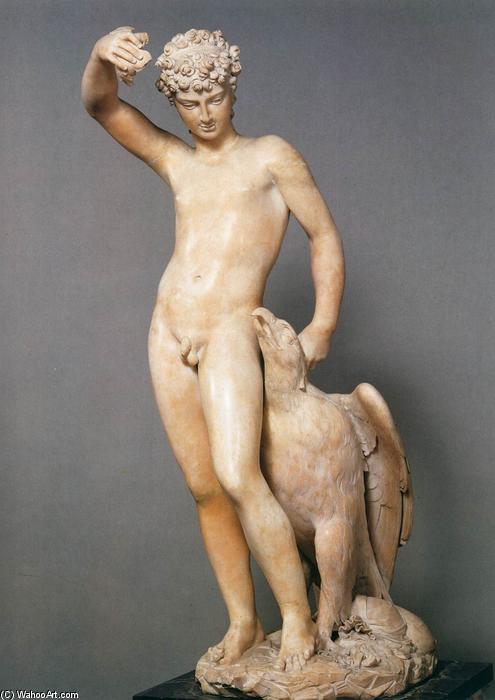 WikiOO.org - Encyclopedia of Fine Arts - Lukisan, Artwork Benvenuto Cellini - Ganymede