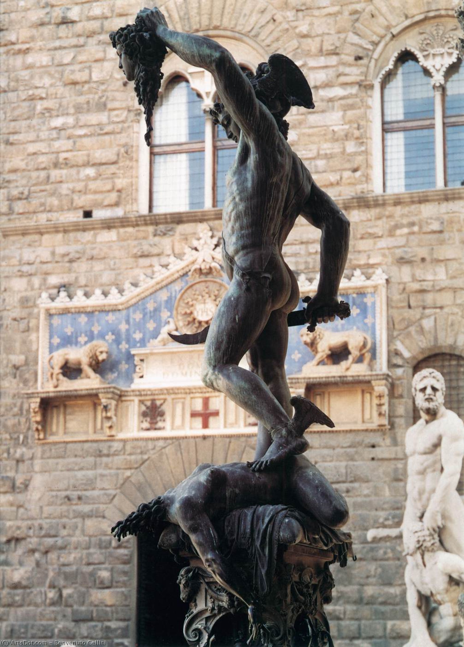 WikiOO.org - אנציקלופדיה לאמנויות יפות - ציור, יצירות אמנות Benvenuto Cellini - Perseus