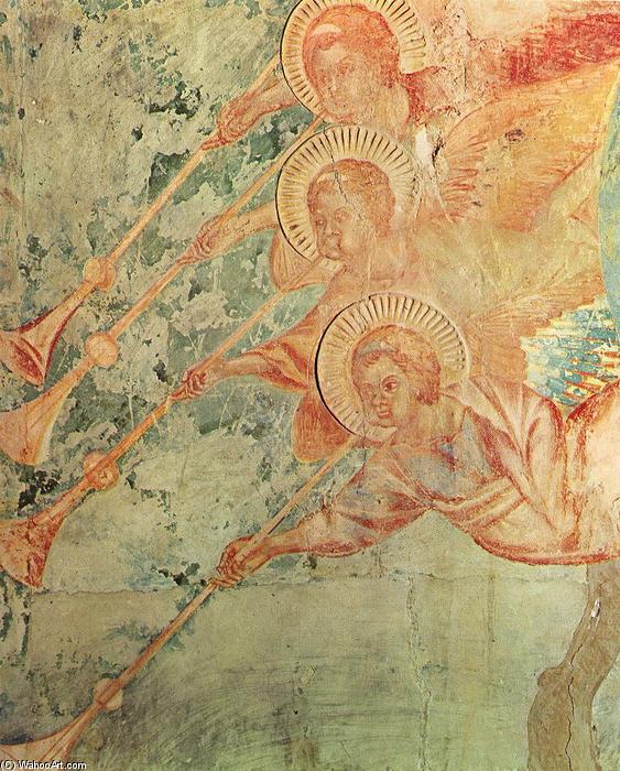 Wikoo.org - موسوعة الفنون الجميلة - اللوحة، العمل الفني Cimabue - Apocalyptical Christ (detail)