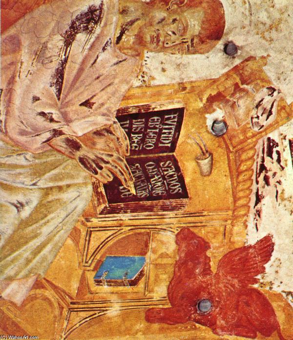 WikiOO.org - Encyclopedia of Fine Arts - Maľba, Artwork Cimabue - St Luke (detail)