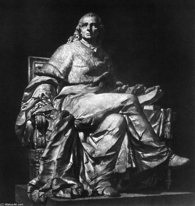 Wikioo.org – La Enciclopedia de las Bellas Artes - Pintura, Obras de arte de Claude Michel (Clodion) - Montesquieu