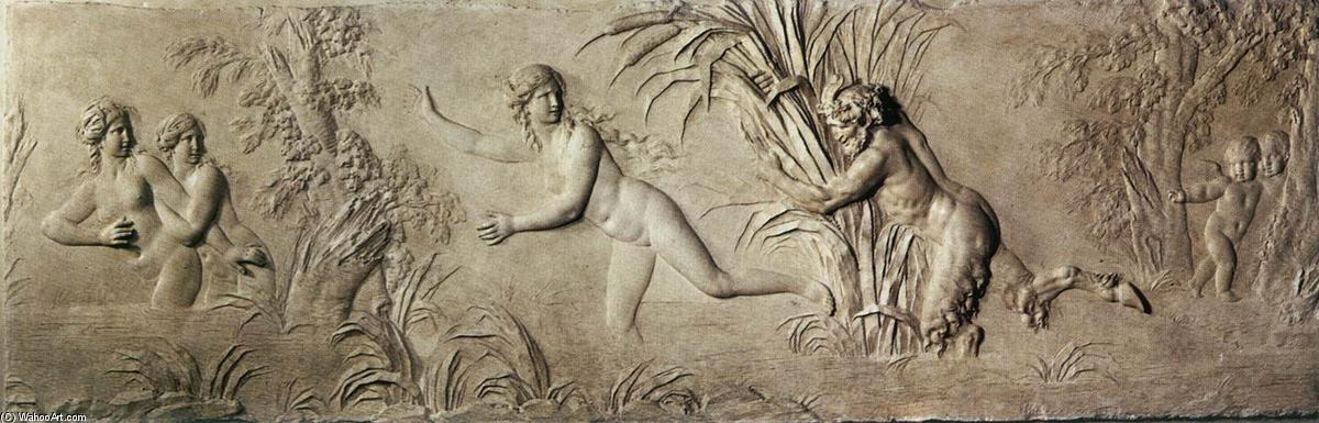 WikiOO.org - Encyclopedia of Fine Arts - Lukisan, Artwork Claude Michel (Clodion) - Pan Pursuing Syrinx