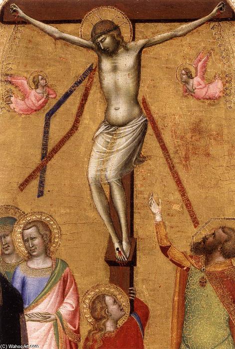 WikiOO.org – 美術百科全書 - 繪畫，作品 Bernardo Daddi - 耶稣被钉十字架 细节