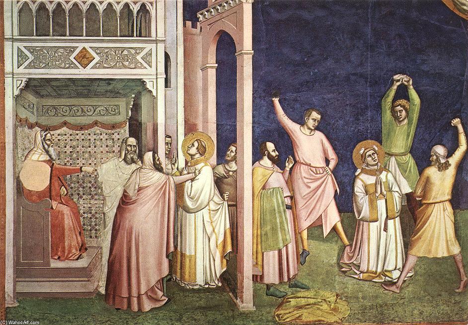 WikiOO.org - Енциклопедия за изящни изкуства - Живопис, Произведения на изкуството Bernardo Daddi - The Martyrdom of St Stephen