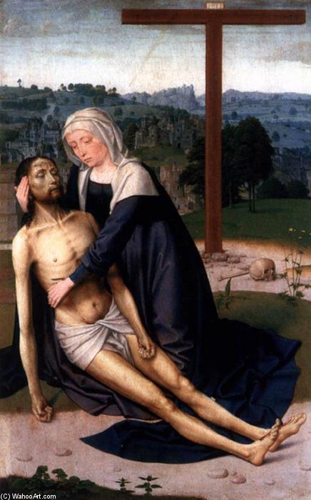 Wikioo.org - The Encyclopedia of Fine Arts - Painting, Artwork by Gerard David - Pietà
