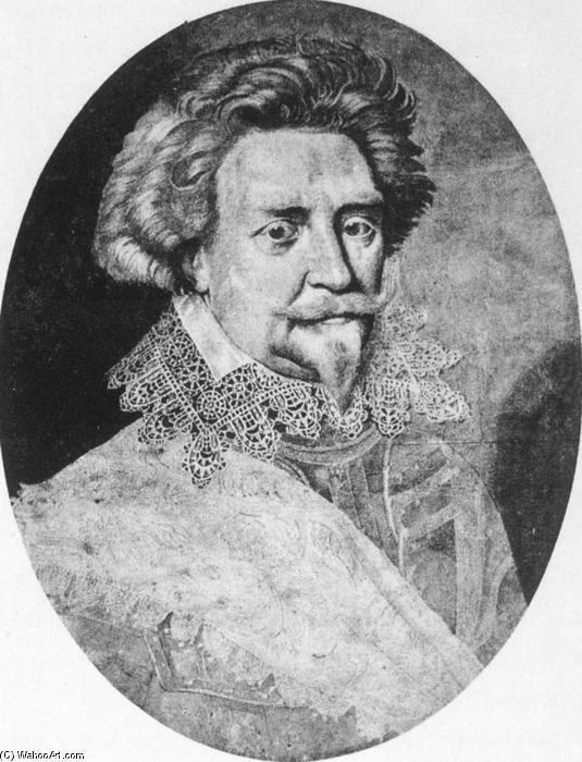 Wikioo.org - The Encyclopedia of Fine Arts - Painting, Artwork by Willem Jacobsz Delff - Portrait of Frederick Hendrick