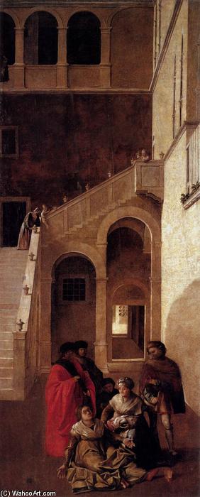 Wikioo.org – L'Enciclopedia delle Belle Arti - Pittura, Opere di Benedetto Diana - Miracolo della Reliquia della Santa Croce