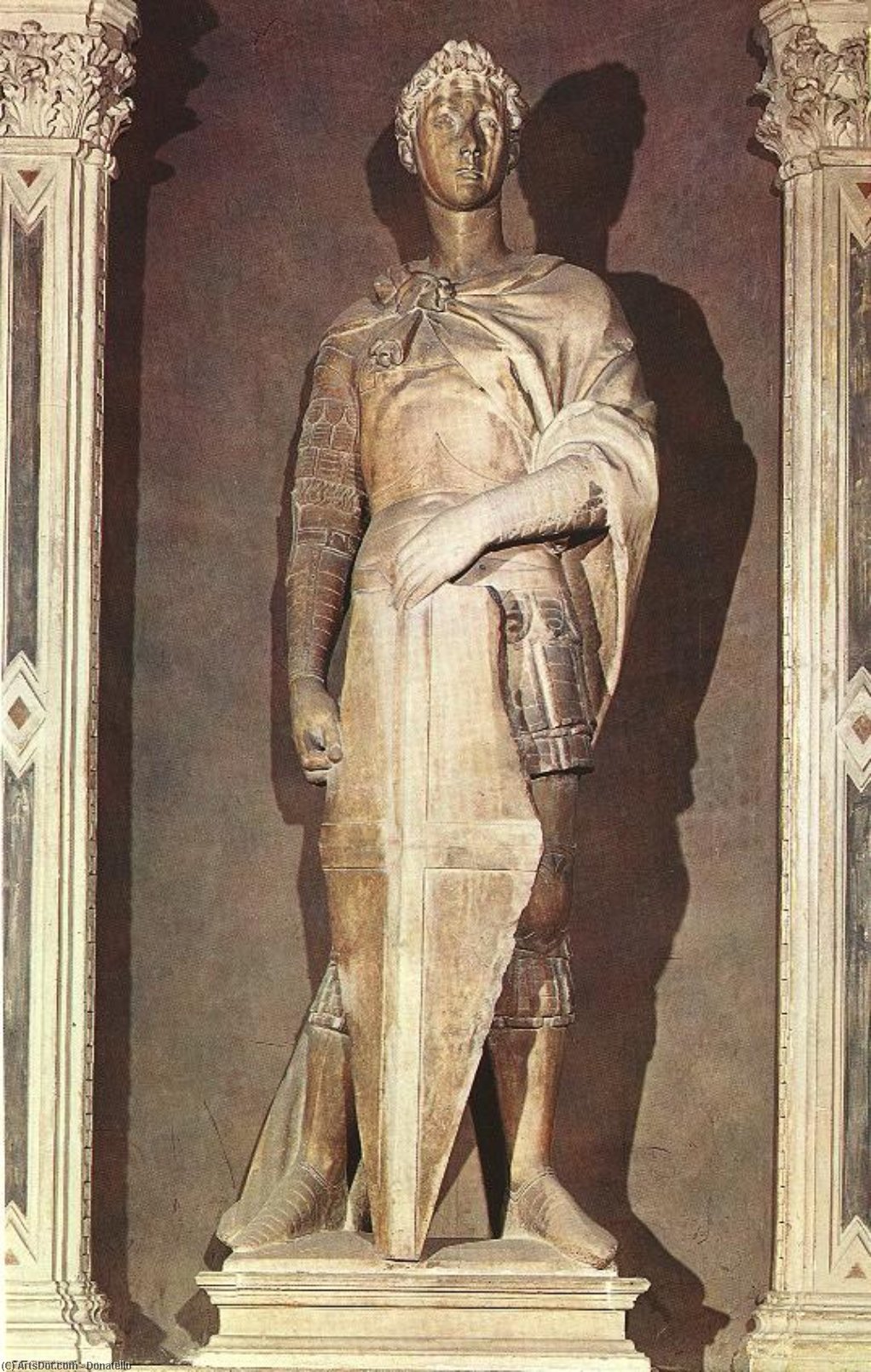 WikiOO.org - Encyclopedia of Fine Arts - Maľba, Artwork Donatello - St George