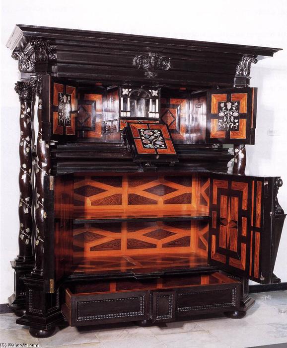 WikiOO.org - Encyclopedia of Fine Arts - Maalaus, taideteos Herman Doomer - Cupboard (interior)