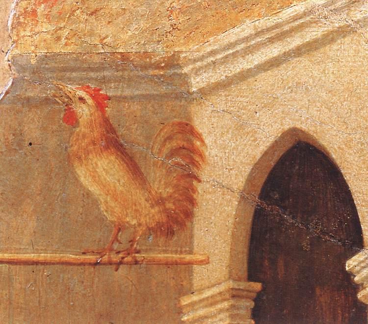 WikiOO.org - אנציקלופדיה לאמנויות יפות - ציור, יצירות אמנות Duccio Di Buoninsegna - Christ Mocked (detail)