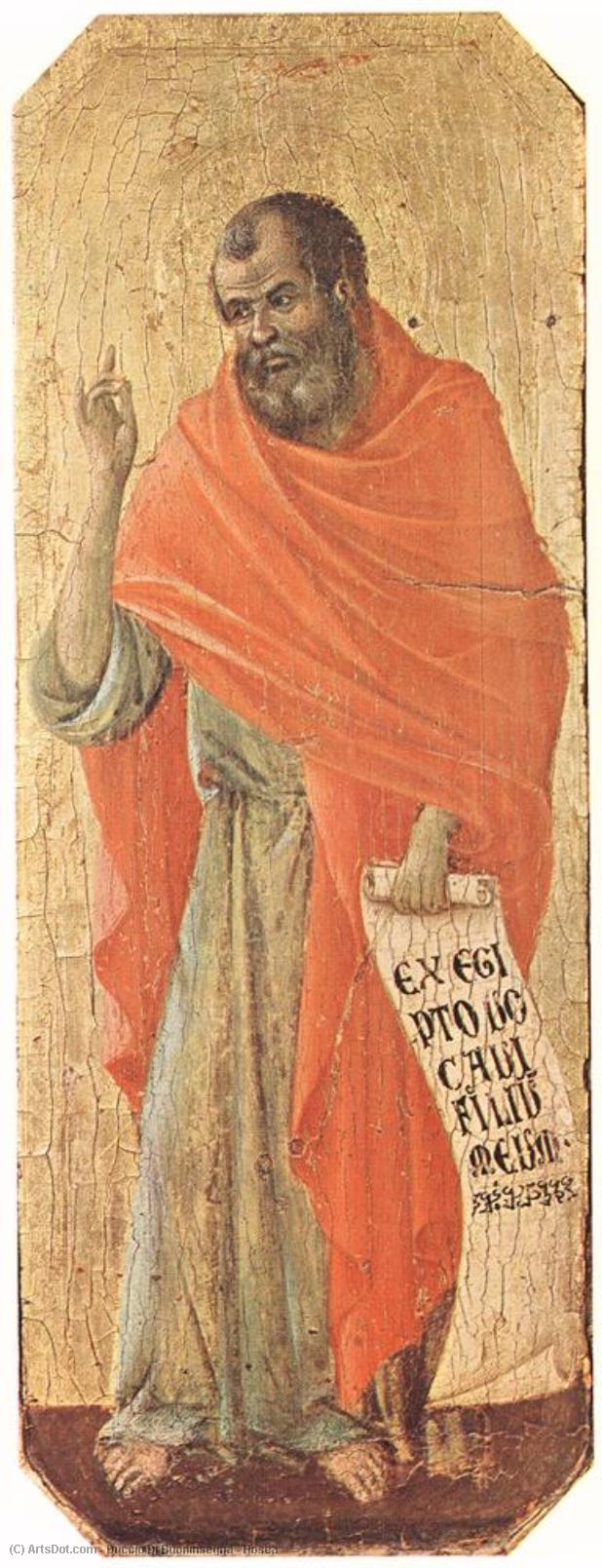Wikioo.org - The Encyclopedia of Fine Arts - Painting, Artwork by Duccio Di Buoninsegna - Hosea