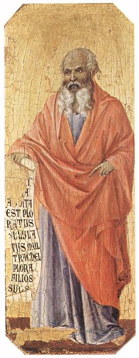 WikiOO.org - אנציקלופדיה לאמנויות יפות - ציור, יצירות אמנות Duccio Di Buoninsegna - Jeremiah
