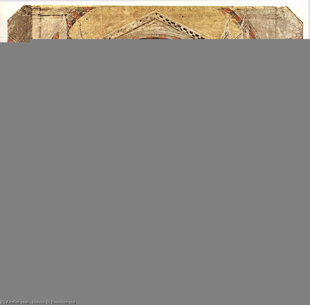 Wikioo.org - Bách khoa toàn thư về mỹ thuật - Vẽ tranh, Tác phẩm nghệ thuật Duccio Di Buoninsegna - Presentation in the Temple