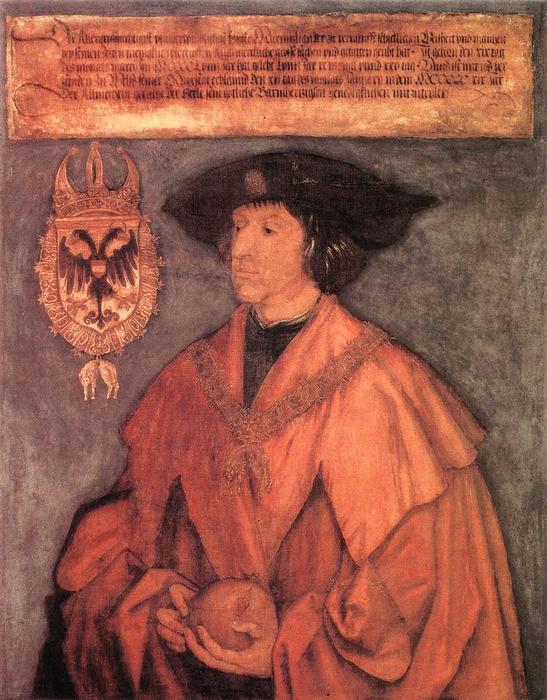 Wikioo.org - The Encyclopedia of Fine Arts - Painting, Artwork by Albrecht Durer - Emperor Maximilian I