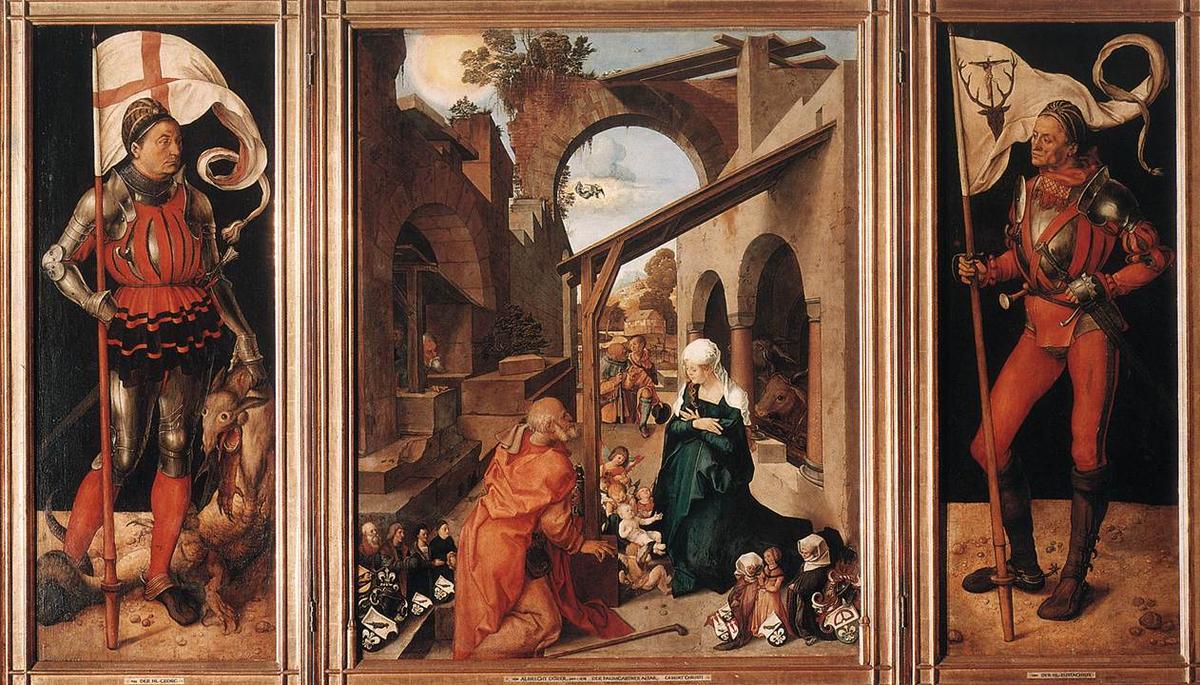Wikioo.org - The Encyclopedia of Fine Arts - Painting, Artwork by Albrecht Durer - Paumgartner Altar