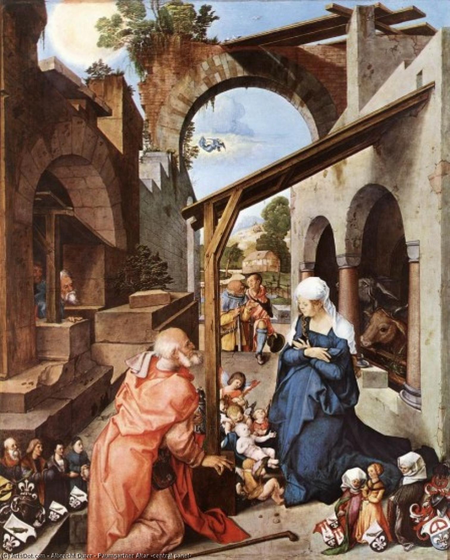 Wikioo.org – L'Enciclopedia delle Belle Arti - Pittura, Opere di Albrecht Durer - Paumgartner Altare ( pannello centrale )