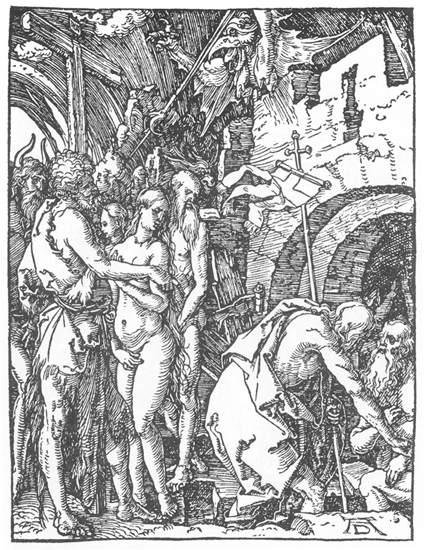 Wikioo.org - The Encyclopedia of Fine Arts - Painting, Artwork by Albrecht Durer - Small Passion: 25. Christ in Limbo