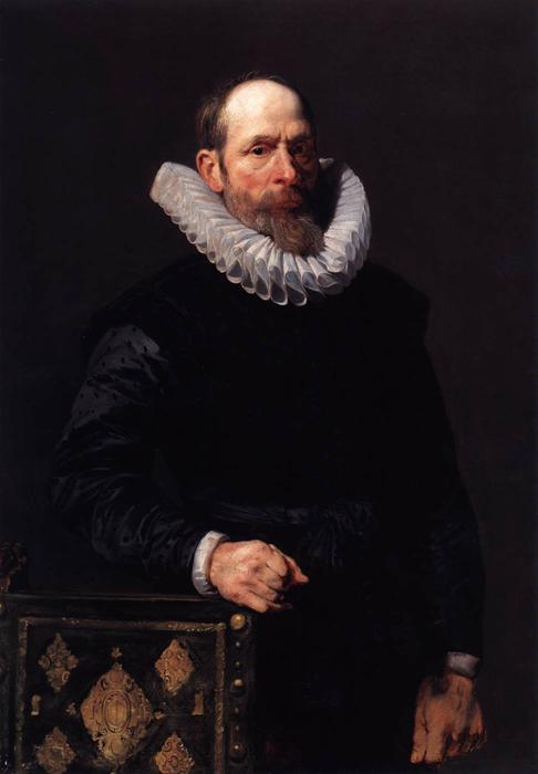 Wikioo.org - The Encyclopedia of Fine Arts - Painting, Artwork by Anthony Van Dyck - Portrait of an Old Man