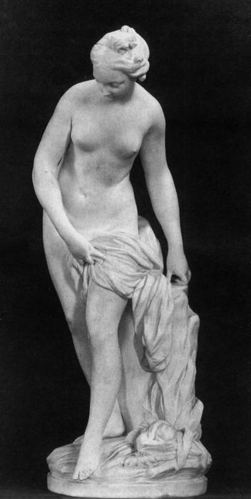 WikiOO.org - Encyclopedia of Fine Arts - Maľba, Artwork Étienne Maurice Falconet - Baigneuse