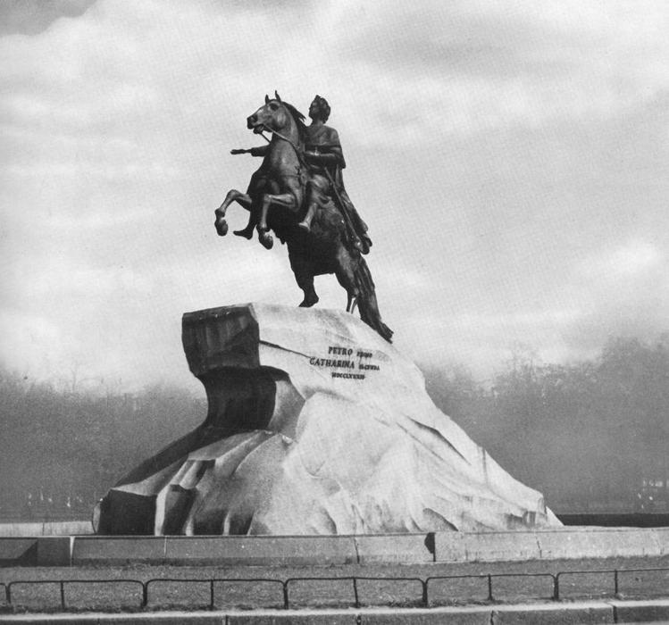 WikiOO.org - אנציקלופדיה לאמנויות יפות - ציור, יצירות אמנות Étienne Maurice Falconet - Monument to Peter the Great